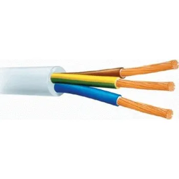 elektrický kabel Instalační vodič CYSY, 3Gx0,75, bílý