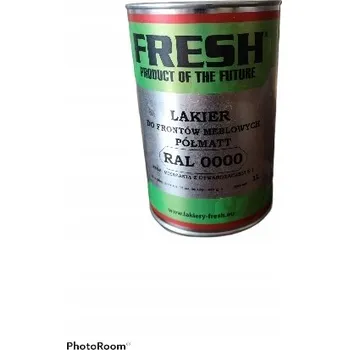 barva a nátěr na dřevo Lak na nábytek Fresh Ral 0000 matný 1 l