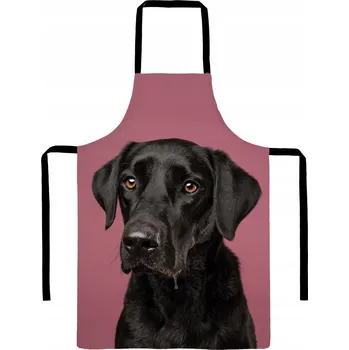 Kuchyňská zástěra KUCHYŇSKÁ ZÁSTĚRA pes KOČKY MUFFINY zástěrka do kuchyně ochranná na pečení