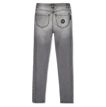 PHILIPP PLEIN Jeansy 1569 Šedá Straight Fit 12