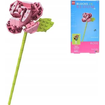 ostatní stavebnice Stavebnice Kvetoucí růže 99 prvků R02-0211