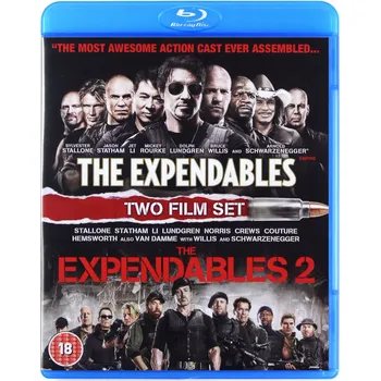 Blu-ray film Niezniszczalni 1+2 Blu-ray disk