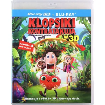 Blu-ray film Klopsiki Kontratakują Blu-ray disk