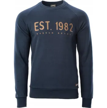 Pánská mikina Magnum pánská mikina bavlněná tepláková tmavě modrá XL