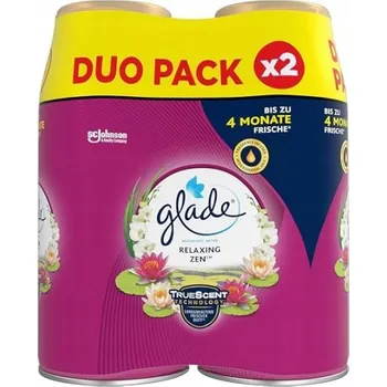 Osvěžovač vzduchu Glade 2x Náplň do automatického osvěžovače vzduchu Sensual Relaxing Zen 2x269ml 3186