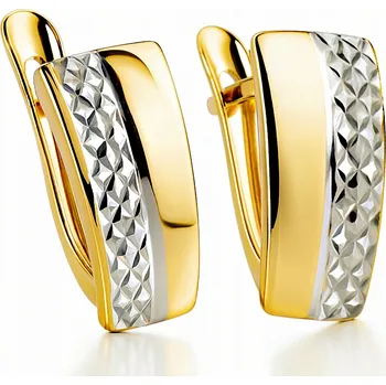 Náušnice Náušnice Euforia zlaté 585 s anglickým zapínáním