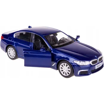 autíčko BMW M550i KOVOVÝ MODEL RMZ 1:32/39 MODRÁ
