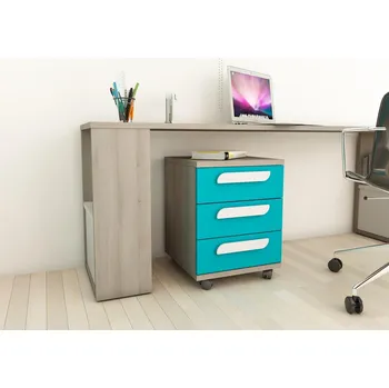 Dětská skříň Dětský kontejner B blue limitovaná edice