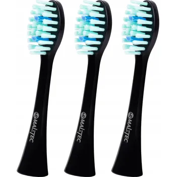 Péče o chrup 3x Hlavice pro sonický elektrický zubní kartáček, univerzální, černé
