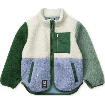 Dívčí mikina LIEWOOD Bundička Nolan Pile - Dusty lavender multi mix Velikost: 110