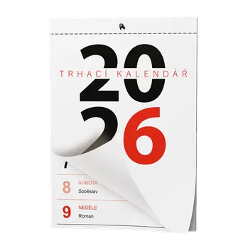 Kalendář Nástěnný KALENDÁŘ A5 - POZNÁMKOVÝ TRHACÍ 2026