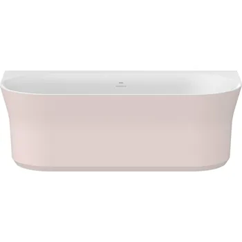 Vana RAVAK Vana Ravak Ypsilon Wall 178x86 oválná akrylátová volně stojící, alabaster pink/bílá, krytka odtoku bílá, XC00100084 XC00100084