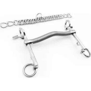 Udidlo pro koně FAGER Udidlo pákové nelomené Sweet Iron Eric Fager, délka ramen 7 cm 14,5 cm