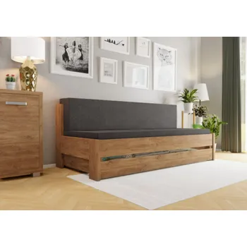 Postel Rozkládací postel Betka Dub Kansas hnědý Soro 97