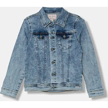 Chlapecká bunda Dětská bunda Guess N5YL07.D46T0.9BYA modrá 50X, vel. 118-122