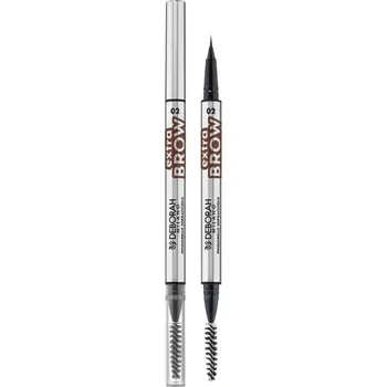 Přípravek na oči Deborah Milano ultratenká fixa na obočí 24ore Extra Brow, 02 Light Brown, 0,3g