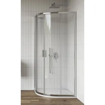 Ravak Blix II sprchový kout čtvrtkruh 80x80 cm, Transparent, chrom 3BM40C00Z1 NBLCP4-80