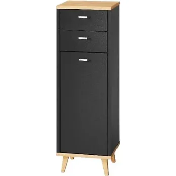 Koupelnový nábytek L&B Boční koupelnová skříňka MR-1507, antracitová