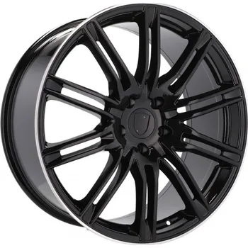 Alu kolo RACING LINE Alu Kola Racing Line By476 9.5X20 5X130 ET50 Blp - Black + Rant 71.6