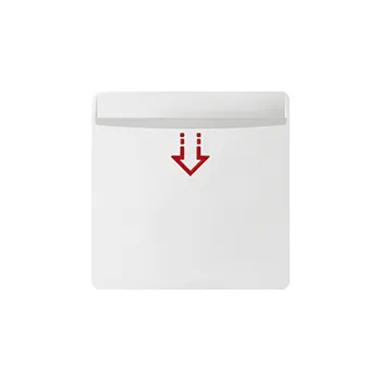 vypínač Kryt vypínače na kartu, Simon 82 82078-60, bílá