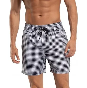 Pánské kraťasy Pánské plavky šortky KRAŤASY kostkované XL