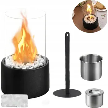 Obraz BIO-KRB NA STŮL DO INTERIÉRU I EXTERIÉRU, PŘENOSNÝ, ČISTÉ HOŘENÍ, BEZPEČNÝ