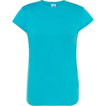 Oblečení a móda Jhk Dámské tričko JHK152 Turquoise L