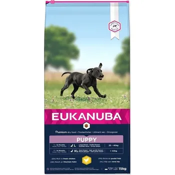 Krmivo pro psa Eukanuba Puppy Large Breed 15 kg + Doprava zdarma