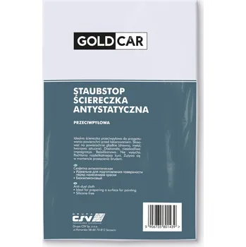 Utěrka Antistatická utěrka GoldCar