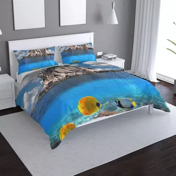 Povlečení Sablio Povlečení Skála v moři - 140x220 / 90x70