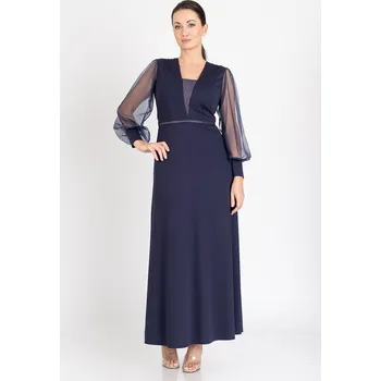 Dámské šaty ŠATY AXELLO SPOLEČENSKÉ MODRÉ 39242 Velikost: 44