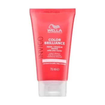 Vlasová regenerace Wella Professionals Invigo Color Brilliance Vibrant Color Mask maska pro barvené a melírované vlasy Fine/Medium 75 ml