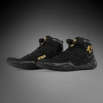Pánská móda Venum Boty Wrestling x Chimaev Wild Borz- černo/šedé - VENUM-06006-109 Velikosti: 42