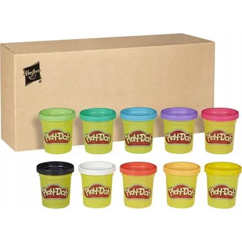 Modelovací hmota Modelína Play-Doh Kufřík s 10 tubami