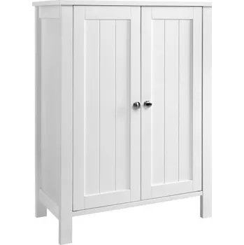 Šatní skříň Bílá Koupelnová Skříňka 60x30x80 cm