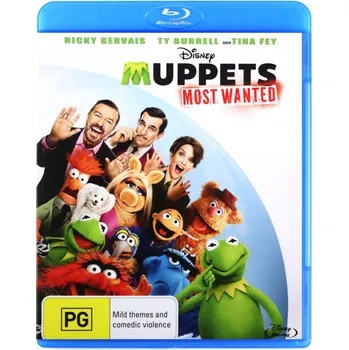 Blu-ray film Muppets Most Wanted Blu-ray disk