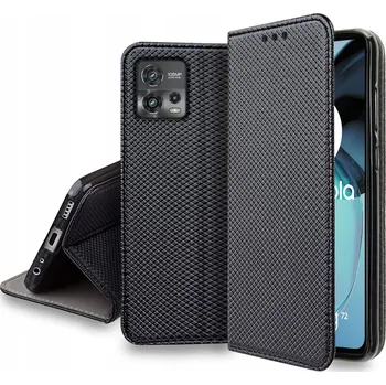 Pouzdro na mobilní telefon Pouzdro s klopou RCBR pro Motorola Moto G84 5G SMART MAGNET černé