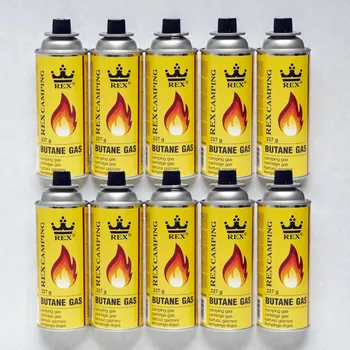 Plynová kartuše 10 x Plynová kartuše 400ml REX GAS plynová kartuše náplně