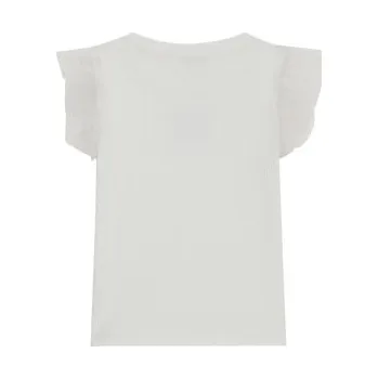 Pánské tričko Guess T-Shirt K6RI12 KCU20 Bílá Regular Fit 5Y