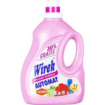 Přípravek na praní Wirek Automat tekutý prací prostředek na barevné prádlo 2 l