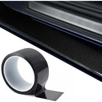 Lepicí páska PÁSKA FÓLIE CARBON 5 m x 50 mm KARBON 5D LESK OCHRANNÁ NA PRAHY NÁRAZNÍK
