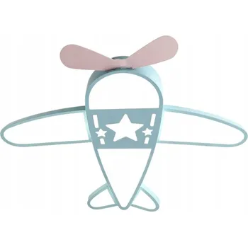 Stropní svítidlo dětský LED lustr letadlo mrak 3000-6500K