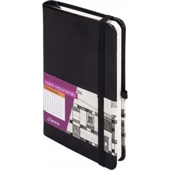 Blok Formalizm A6 notes mřížka tmavě modrá