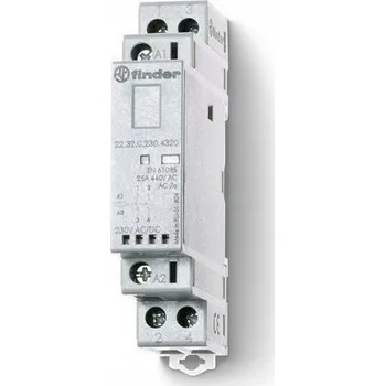 Stykač FINDER Modulární stykač 25A 2Z 230V AC/DC 22.32.0.230.4320