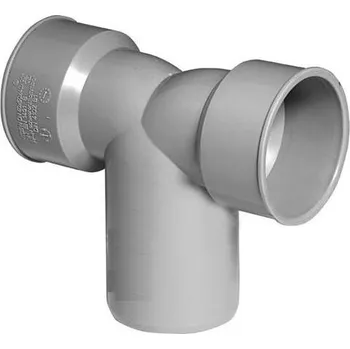 Kanalizační potrubí HT Připojovací koleno sif. 50x40 s těsněním