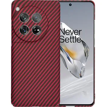 Pouzdro na mobilní telefon Pouzdro Techsuit Carbonite FiberShell OnePlus 12 červené