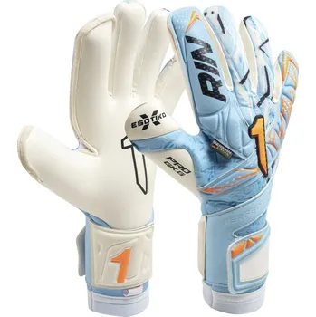 Brankářské rukavice Brankářské rukavice Rinat EGOTIKO X PRO modrá/oranžová Velikost rukavic: 10