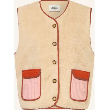 Dámská vesta Lollys Laundry Dámská Teddyfellová Vesta Jacell, béžová /...