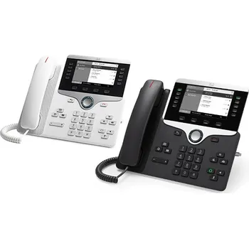 Stolní telefon Cisco , VoIP telefon, 10line, 2x10/100/1000, 5" displej, PoE CP-8811-3PCC-K9=