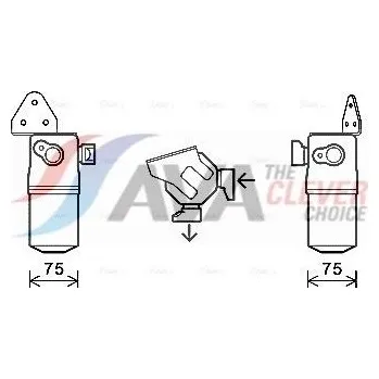 Sušič klimatizace Sušárna, klimatizace AVA COOLING SYSTEMS AID348